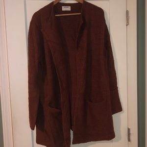 Pumpkin Spice Old Navy Cardi Coat Cardigan Sweater